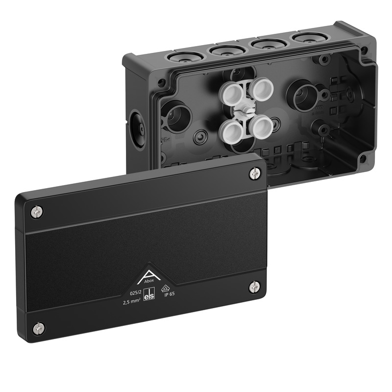 Abzweigkasten - Abox 025/2-L/sw