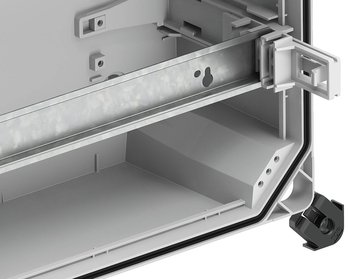 Funktionales Einbausystem Funktionales Einbausystem für Gehäuse